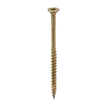 Click Here To Enlarge This Photo Of TIMCO C2 Clamp-Fix Multi-Purpose Premium Countersunk Gold Woodscrews