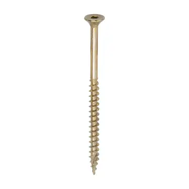 Click Here To Enlarge This Photo Of TIMCO C2 Clamp-Fix Multi-Purpose Premium Countersunk Gold Woodscrews