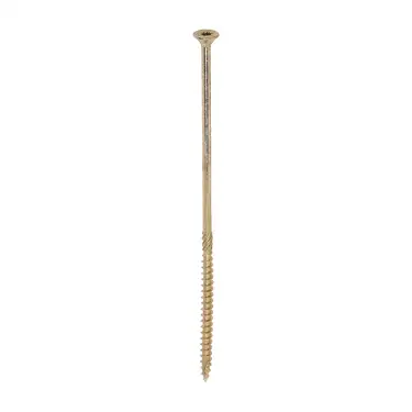 Click Here To Enlarge This Photo Of TIMCO C2 Clamp-Fix Multi-Purpose Premium Countersunk Gold Woodscrews