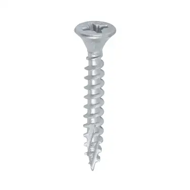 Click Here To Enlarge This Photo Of TIMCO C2 Exterior Multi-Purpose Premium Countersunk Silver Woodscrews