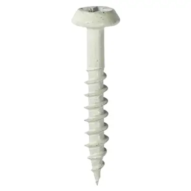 Click Here To Enlarge This Photo Of TIMCO Rainwater Bracket Exterior White Screws