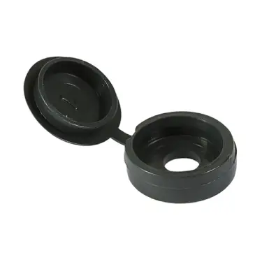 Click Here To Enlarge This Photo Of TIMCO Hinged Screw Caps to fit 5&period;0 to 6&period;0 Screw