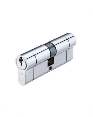 Click Here To Enlarge This Photo Of V5EP4550DPCE - Zoo Hardware Vier V5 Euro Profile Double Cylinder 95mm &lpar;45&sol;50&rpar; Polished Chrome