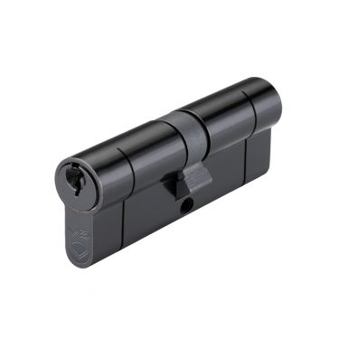 Click Here To Enlarge This Photo Of V5EP80DBKE - Zoo Hardware Vier V5 Euro Profile Double Cylinder 80mm &lpar;40&sol;40&rpar; Black
