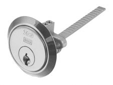 V5RMC20SCE - Zoo Hardware Vier V5 Euro Profile Universal Rim Cylinder Satin Chrome