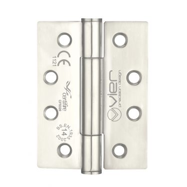Click Here To Enlarge This Photo Of VHC243P - Zoo Hardware Vier Grade 14 Concealed Bearing Hinges &lpar;Square&rpar; 102 x 76 x 3mm - Polished Stainless Steel