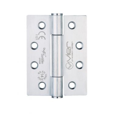 Click Here To Enlarge This Photo Of VHC243S - Zoo Hardware Vier Grade 14 Concealed Bearing Hinges &lpar;Square&rpar; 102 x 76 x 3mm - Satin Stainless Steel