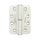 VLHL243RS - Zoo Hardware Vier Grade 11 Lift Off Hinges &lpar;Radius&rpar; 102 x 76 x 3mm &lpar;Left Hand&rpar; - Satin Stainless Steel