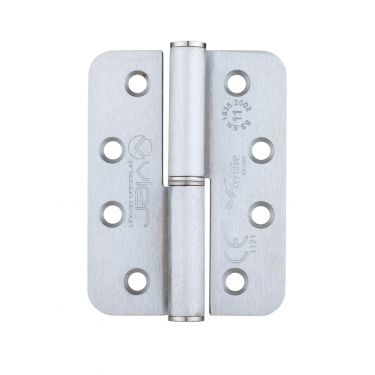 Click Here To Enlarge This Photo Of VSLHR43RSC - Zoo Hardware Vier Grade 11 Lift Off Hinges &lpar;Radius&rpar; 102 x 76 x 3mm &lpar;Right Hand&rpar; Satin Chrome