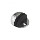 ZAB06BCP - Zoo Hardware Oval Floor Mounted Door Stop &lpar;Face Fix&rpar; Polished Chrome