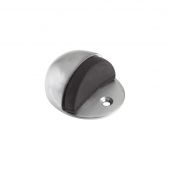 ZAB06BSC - Zoo Hardware Oval Floor Mounted Door Stop &lpar;Face Fix&rpar; Satin Chrome