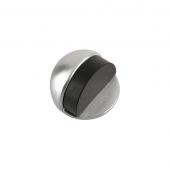 ZAB06SC - Zoo Hardware Oval Floor Mounted Door Stop &lpar;Concealed Fix&rpar; Satin Chrome