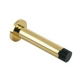 ZAB09 - Zoo Hardware 80mm Wall Mounted Door Stop &lpar;Concealed Fix&rpar; Polished Brass