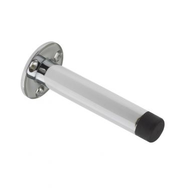 Click Here To Enlarge This Photo Of ZAB09BCP - Zoo Hardware 90mm Wall Mounted Door Stop &lpar;Face Fix&rpar; Polished Chrome