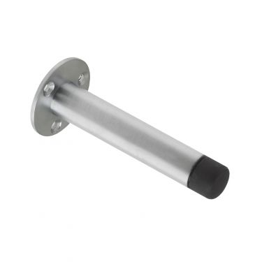 Click Here To Enlarge This Photo Of ZAB09BSC - Zoo Hardware 90mm Wall Mounted Door Stop &lpar;Face Fix&rpar; Satin Chrome
