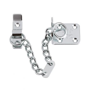 Click Here To Enlarge This Photo Of ZAB15CP - Zoo Hardware Heavy Duty Door Chain &lpar;200mm Chain Length&rpar; Polished Chrome