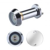 ZAB30CP - Zoo Hardware Door Viewer with 180 Deg&period; Glass Lens &lpar;Suitable for 35-55mm Doors&rpar; Polished Chrome