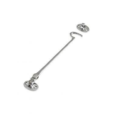 Click Here To Enlarge This Photo Of ZAB64CP - Zoo Hardware Cabin Hook &lpar;Heavyweight&rpar; 10" Polished Chrome