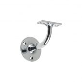 ZAB70CP - Zoo Hardware Handrail Bracket &lpar;Heavyweight&rpar; 2&period;5" Polished Chrome