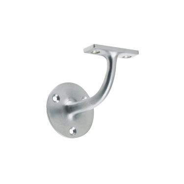 Click Here To Enlarge This Photo Of ZAB70SC - Zoo Hardware Handrail Bracket &lpar;Heavyweight&rpar; 2&period;5" Satin Chrome