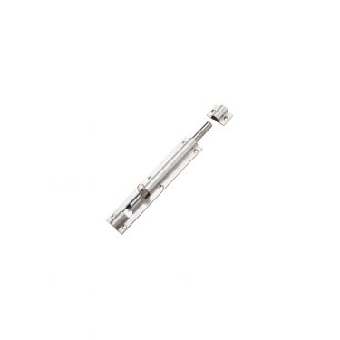 Click Here To Enlarge This Photo Of ZAS01BSS - Zoo Hardware Barrel Bolt 200mm x 40mm &lpar;including Keeps and Screws&rpar; Satin Stainless Steel