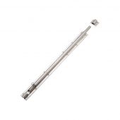 ZAS01DSS - Zoo Hardware Barrel Bolt 450mm x 40mm &lpar;including Keeps and Screws&rpar; Satin Stainless Steel