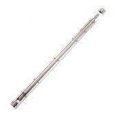 ZAS01ESS - Zoo Hardware Barrel Bolt 600mm x 40mm &lpar;including Keeps and Screws&rpar; Satin Stainless Steel