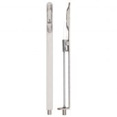 ZAS05RSS - Zoo Hardware Lever Action Flush Bolt 305 x 20mm &lpar;Radius&rpar; Satin Stainless Steel