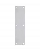 ZAS32RDSS - Zoo Hardware Finger Plate with Radius Corners &lpar;Plain&rpar; 75mm x 650mm Satin Stainless Steel
