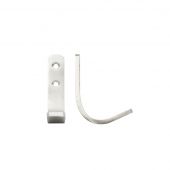 ZAS72HDSS - Zoo Hardware Single Coat Hook &lpar;Heavy Duty&rpar; Satin Stainless Steel