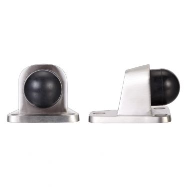Click Here To Enlarge This Photo Of ZAS84SS - Zoo Hardware Floor Mounted Door Stop &lpar;Heavy Duty&rpar; Satin Stainless Steel