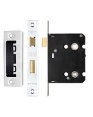 ZBC76PS - Zoo Hardware Contract Residential Bathroom Lock 76mm &lpar;57mm Backset&rpar; Polished Stainless