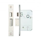 ZBSS64SS - Zoo Hardware British Standard 5 Lever Sashlock 64mm &lpar;45mm Backset&rpar; Satin Stainless Steel