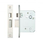 ZBSS76SS - Zoo Hardware British Standard 5 Lever Sashlock 76mm &lpar;57mm Backset&rpar; Satin Stainless Steel
