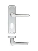 ZCA21OPSA - Zoo Hardware Contract Aluminium Lever on Oval Profile Backplate