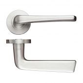 ZCS160SS - Zoo Hardware Lever on Round Rose &lpar;Grade 304&rpar; Satin Stainless Steel
