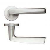ZCS170SS - Zoo Hardware Lever on Round Rose &lpar;Grade 304&rpar; Satin Stainless Steel