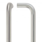 ZCSD150BS - Zoo Hardware 150mm x 19mm Bolt Through 'D' Pull Handle &lpar;Grade 304&rpar; Satin Stainless Steel