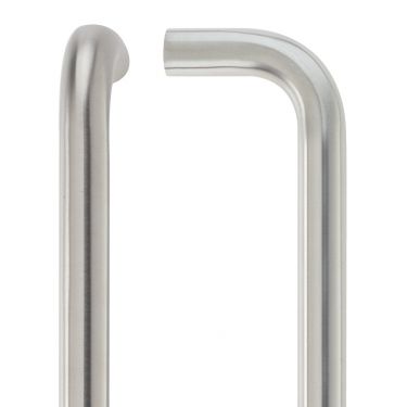 Click Here To Enlarge This Photo Of ZCSD425BS - Zoo Hardware 425mm x 19mm Bolt Through 'D' Pull Handle &lpar;Grade 304&rpar; Satin Stainless Steel