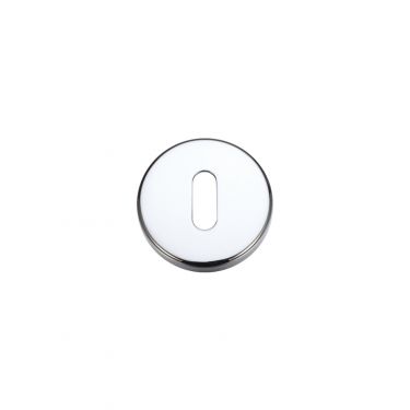 Click Here To Enlarge This Photo Of ZCZ002CP Zoo Hardware Stanza Standard Profile Escutcheon &lpar;52mm dia&rpar; Polished Chrome &lpar;Contract Range&rpar;