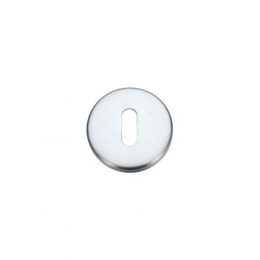 Click Here To Enlarge This Photo Of ZCZ002SC Zoo Hardware Stanza Standard Profile Escutcheon &lpar;52mm dia&rpar; Satin Chrome &lpar;Contract Range&rpar;