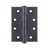 ZHSS243PCB - Zoo Hardware Grade 13 CE Fire Rated Ball Bearing Hinges &lpar;Square&rpar; 102 x 76 x 3mm Powder Coated Black