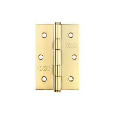 Click Here To Enlarge This Photo Of ZHSS352PVD - Zoo Hardware Slim Knuckle Door Hinges 76 x 52 x 1&period;5mm PVD Stainless Brass