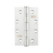 ZHSS63S - Zoo Hardware Slim Knuckle Bearing Hinges 102 x 63 x 2&period;5mm Satin Stainless Steel