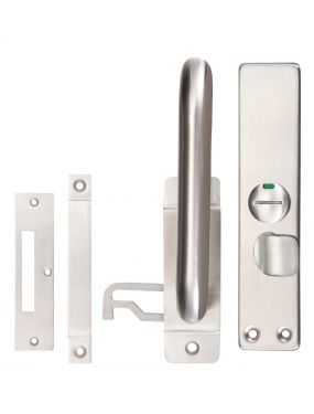 Click Here To Enlarge This Photo Of ZPS100SS - Zoo Hardware Disabled Facility Indicator &lpar;Reversible&rpar; Satin Stainless Steel