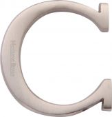 C1565 2 C-SN Heritage Brass Alphabet C Pin Fix 51mm &lpar;2"&rpar; Satin Nickel Finish
