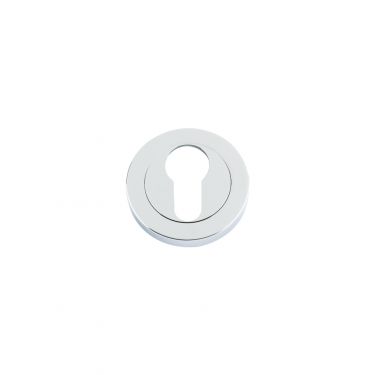 Click Here To Enlarge This Photo Of ZPZ001CP - Zoo Hardware Stanza Euro Profile Escutcheon &lpar;50mm dia&rpar; Polished Chrome &lpar;Designer Range&rpar;