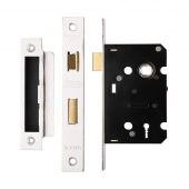ZSC364PS - Zoo Hardware 3 Lever Sashlock 64mm &lpar;45mm Backset&rpar; Polished Stainless