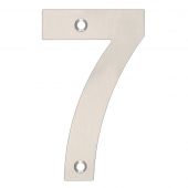 ZSN07BSS - Zoo Hardware Numeral &lpar;No 7&rpar; 102mm Satin Stainless Steel