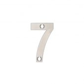 ZSN07SS - Zoo Hardware Numeral &lpar;No 7&rpar; 50mm Satin Stainless Steel